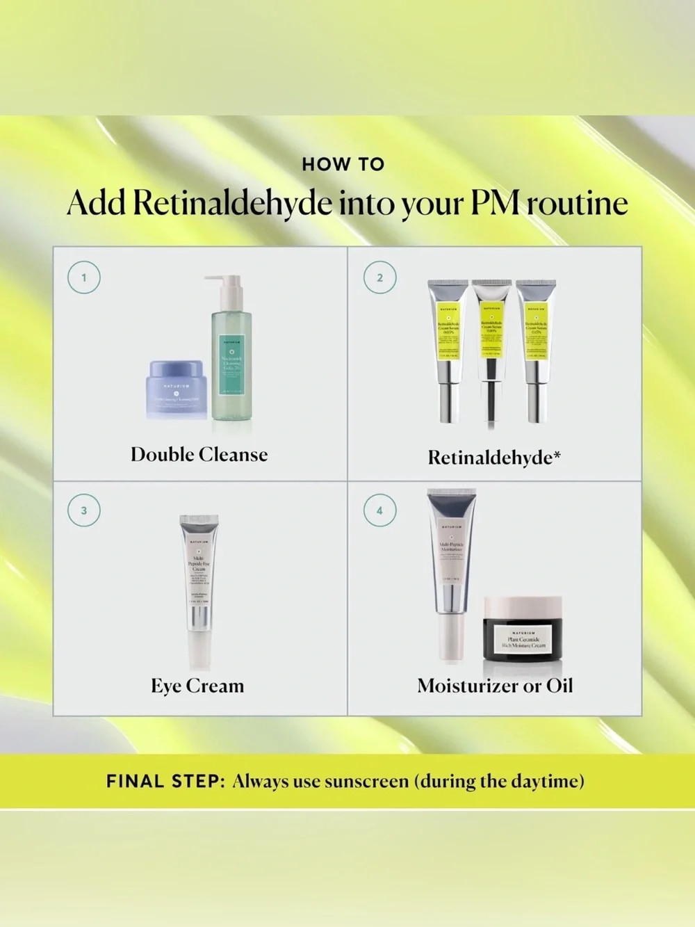 Naturium Retinaldehyde Cream Serum 0.05%, Advanced 1.7 Ounce NIB